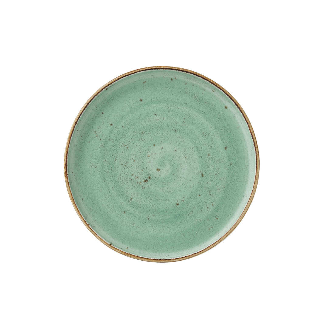 Craft Aqua Stack Plate 20.25cm (8"") Ceramic Serving Plate Tableware Pack of 12