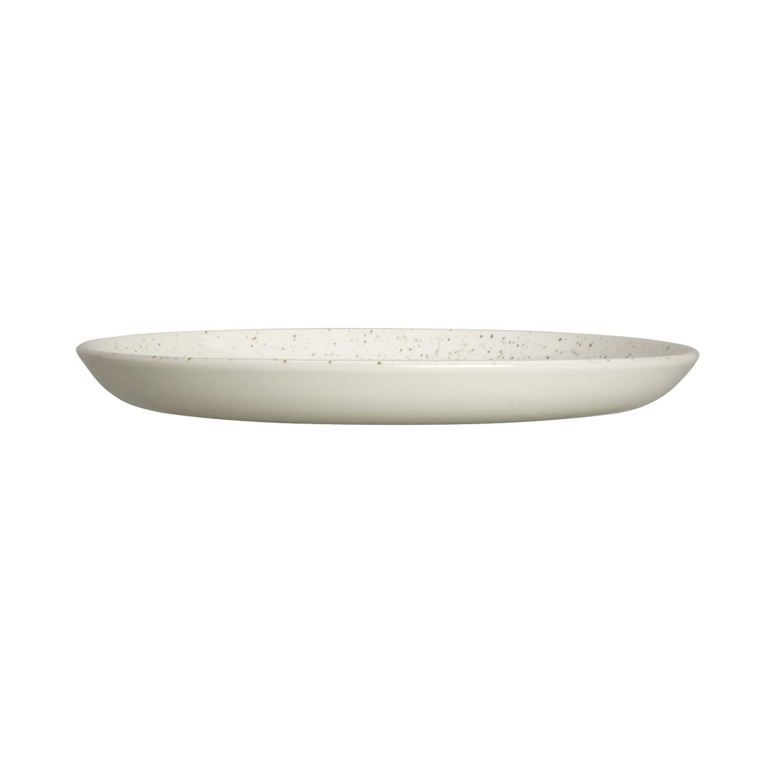 Amari Pepper Nordic Coupe Plate 28cm (11"") Ceramic Plate Tableware Pack of 12