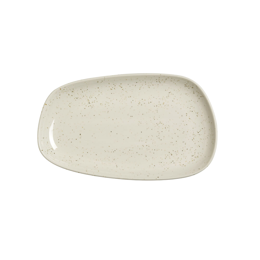 Amari Pepper Nordic Tray 29cm Ceramic serving Tray Hotel Tableware Pack of 6