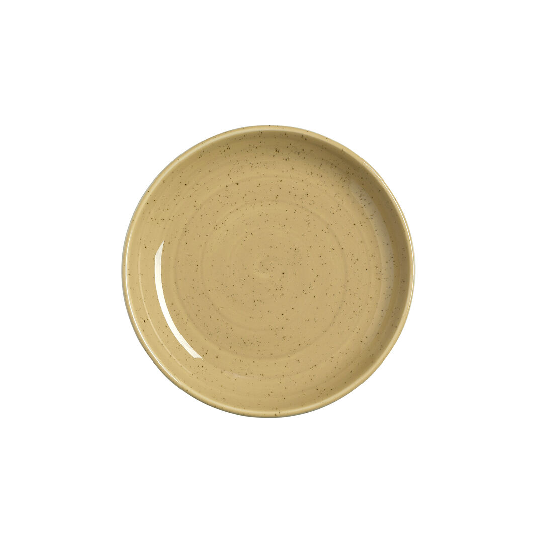 Amari Dijon Nordic Coupe Plate 16.5cm (6 1/2"") Ceramic Tableware Pack of 12