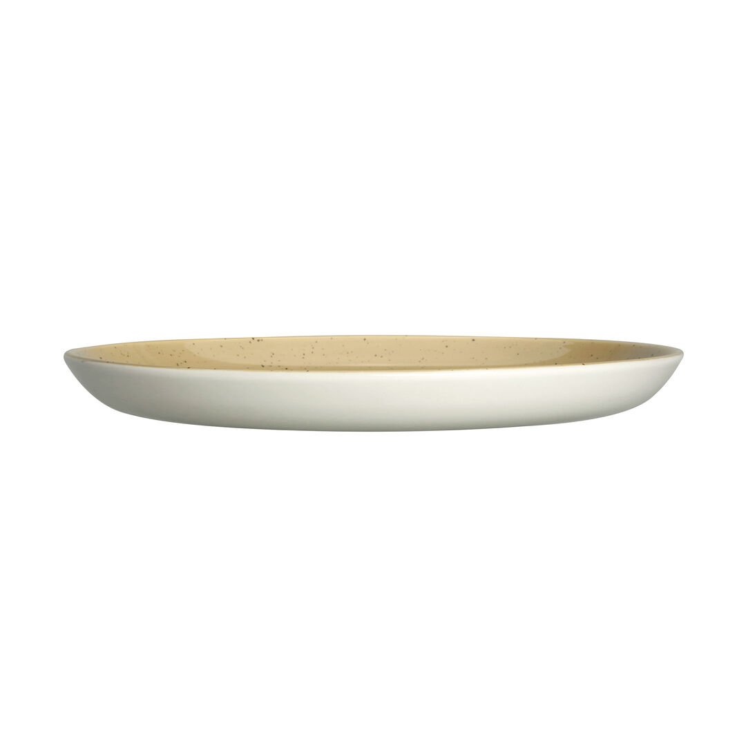 Amari Dijon Nordic Coupe Plate 28cm (11"") Ceramic Plate Tableware Pack of 12