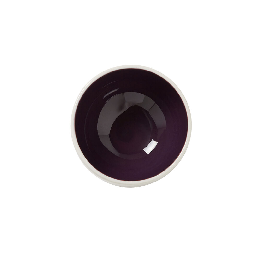 Nyx Damson Bowl 11cm 34cl Ceramic Serving Bowl Home Bar Tableware Pack of 12