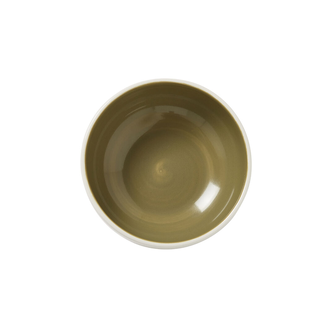 Nyx Olive Bowl 15.5 x 6.75cm 65.5cl Ceramic Serving Bowl Tableware Pack of 12