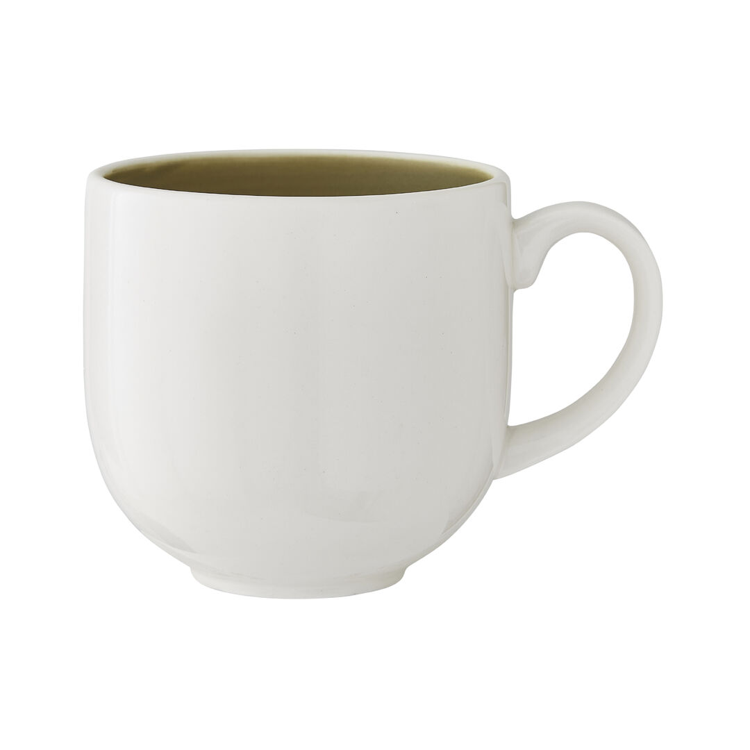 Ceramic Mug Nyx Olive City Drinks Mug Tableware Drinking 34cl (12oz) Pack Of 12