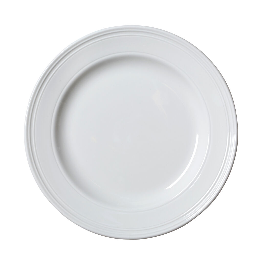 Bead Plate 25.5cm (10"") Ceramic Serving Plate Set Home Tableware Pack of 12
