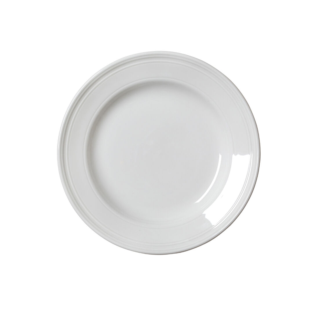 Bead Plate 20.25cm (8"") Ceramic Serving Food Plate Set Tableware Pack of 12