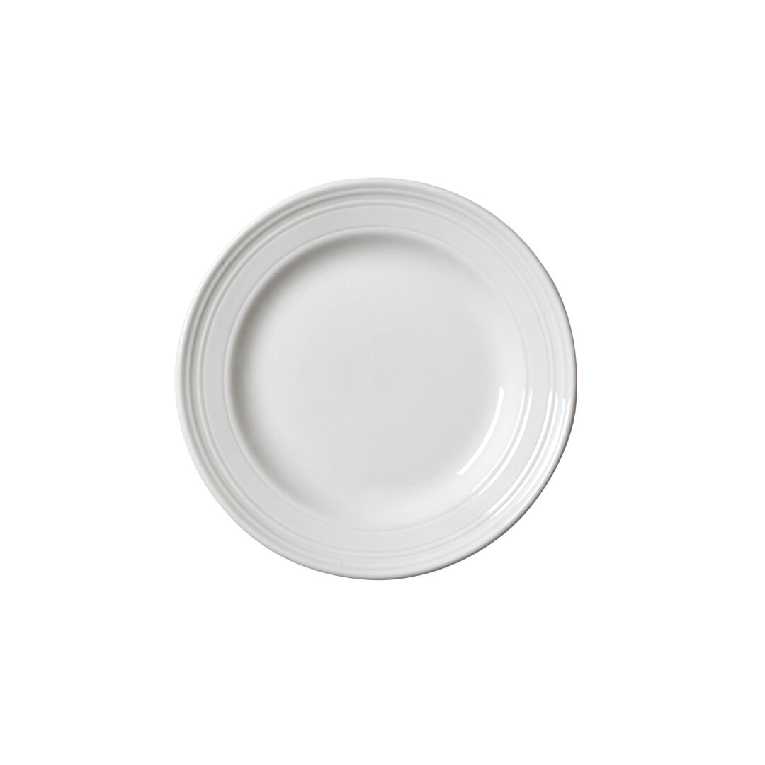 Bead Plate 16.5cm (6 1/2"") Ceramic Serving Food Plate Set Tableware Pack of 12