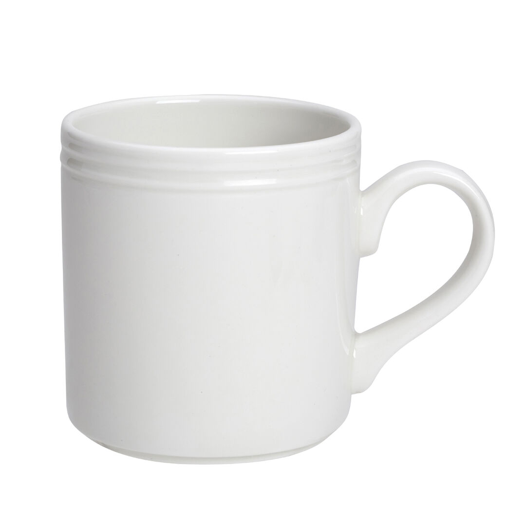 Ceramic Mug Green Olive Bead Mug Tableware Drinking 28.5cl (10oz) Pack Of 12