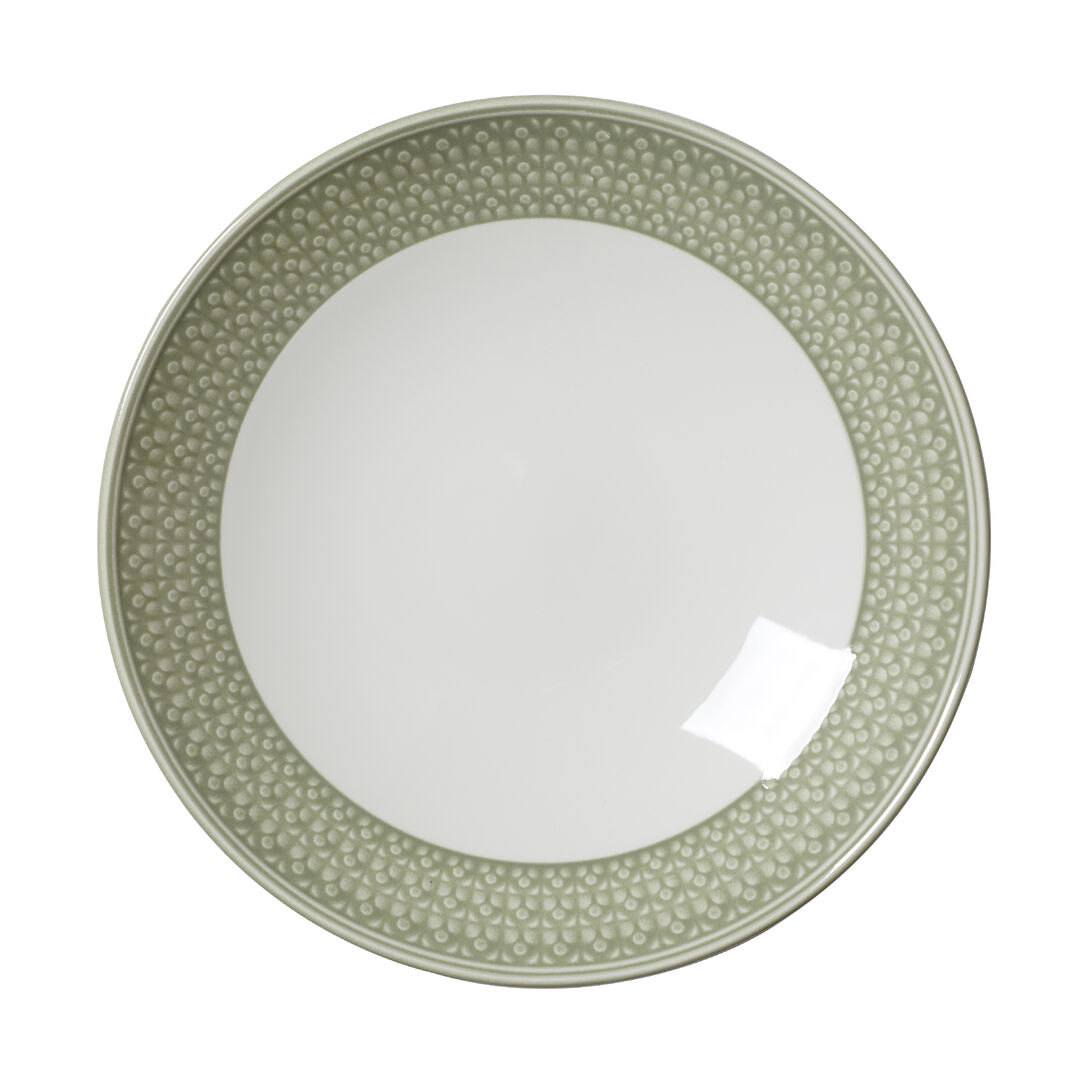 Bead Sage Coupe Bowl 25.25cm 120.25cl Ceramic Bowl Home Tableware Pack of 12