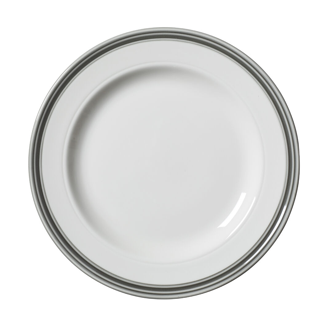 Bead Truffle Plate 25.5cm (10"") Ceramic Serving Plate Set Tableware Pack of 12