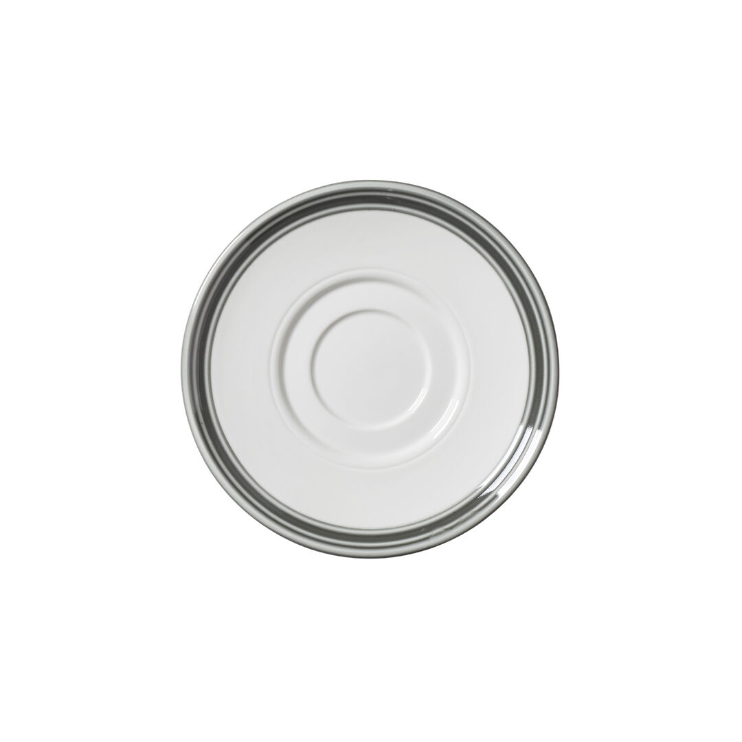 Bead Truffle Saucer 15cm (6"") Ceramic Saucer Plate Home Tableware Pack of 12
