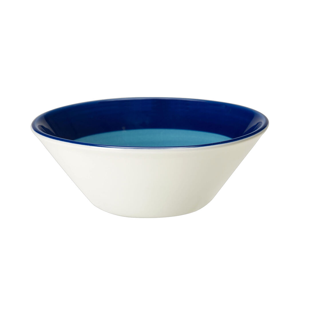Freedom Blue Essence Bowl 14cm 34cl Ceramic Serving Bowl Tableware Pack of 12