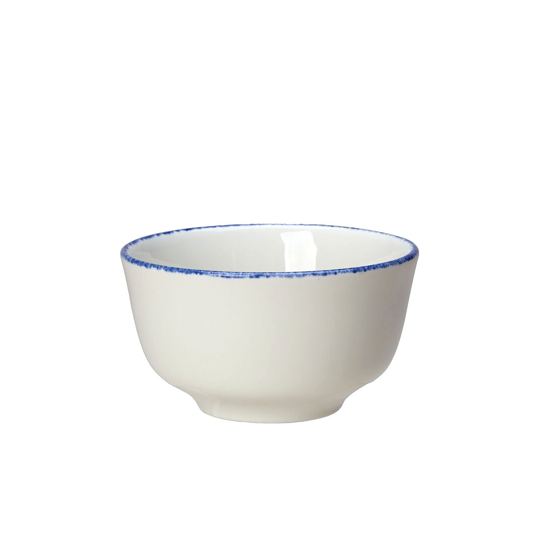 Blue Dapple Sugar Bouillon 22.75cl (8oz) Ceramic Sugar Serving Bowl Pack of 12