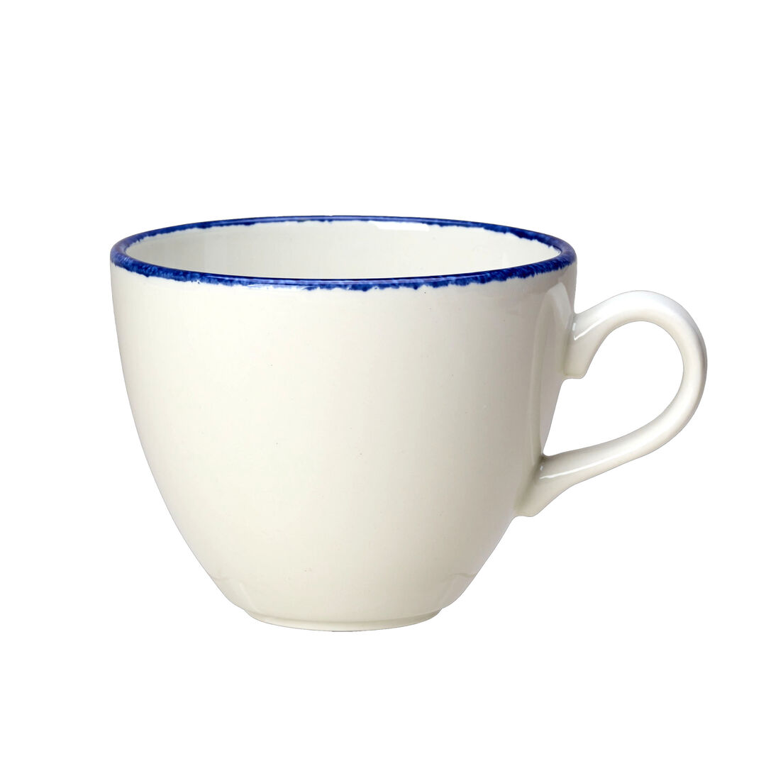 Blue Dapple Liv Cup 35cl (12oz) Blue Ceramic Drinking Cup Tableware Pack of 24