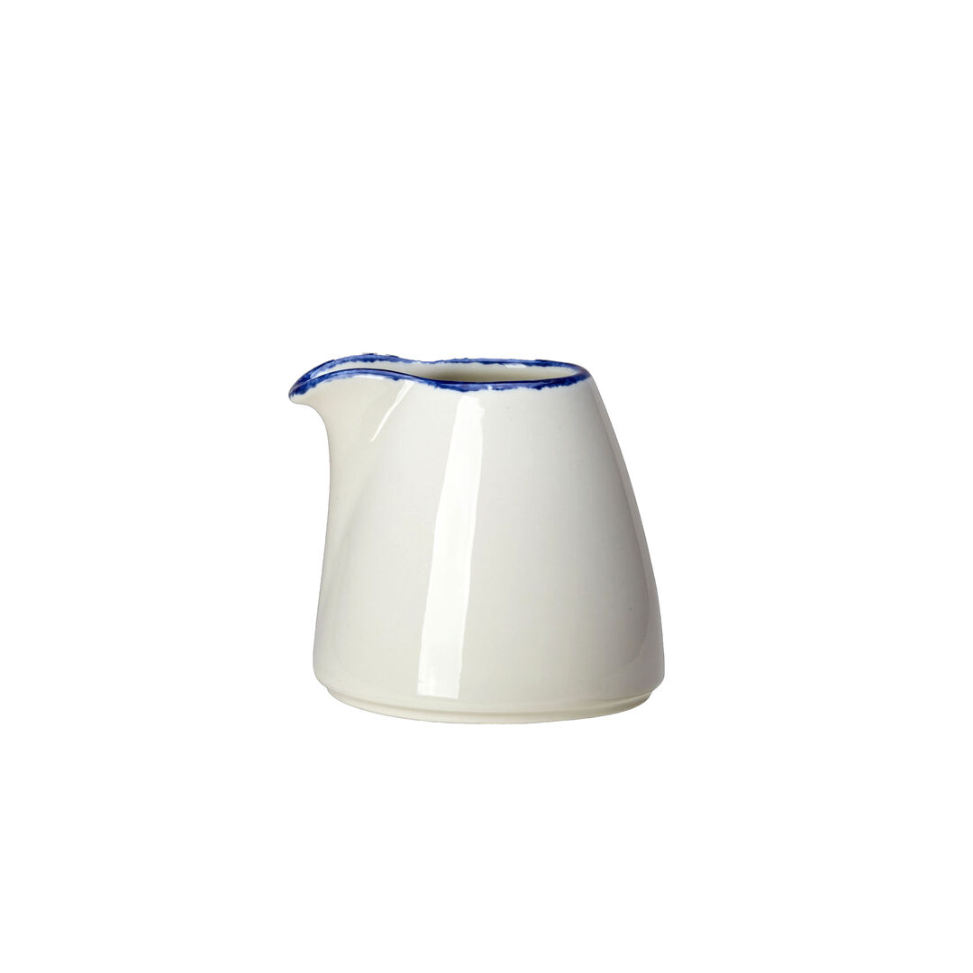 Blue Dapple Liv Unhandled Jug 8.5cl (3oz) Ceramic Tableware Jug Pack of 12