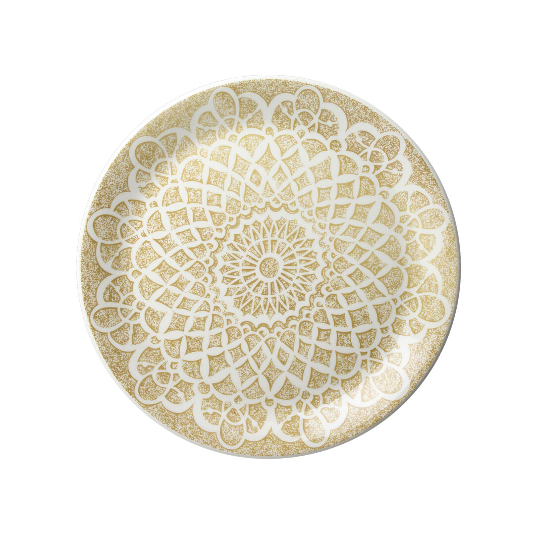 Ink Nomad Sand Coupe Plate 25.25cm (10"") Ceramic Plate Tableware Pack of 12