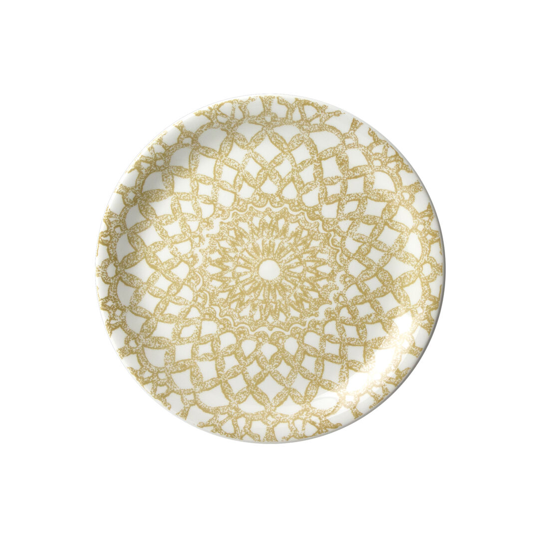 Ink Nomad Sand Coupe Plate 20.25cm (8"") Ceramic Plate Tableware Pack of 12