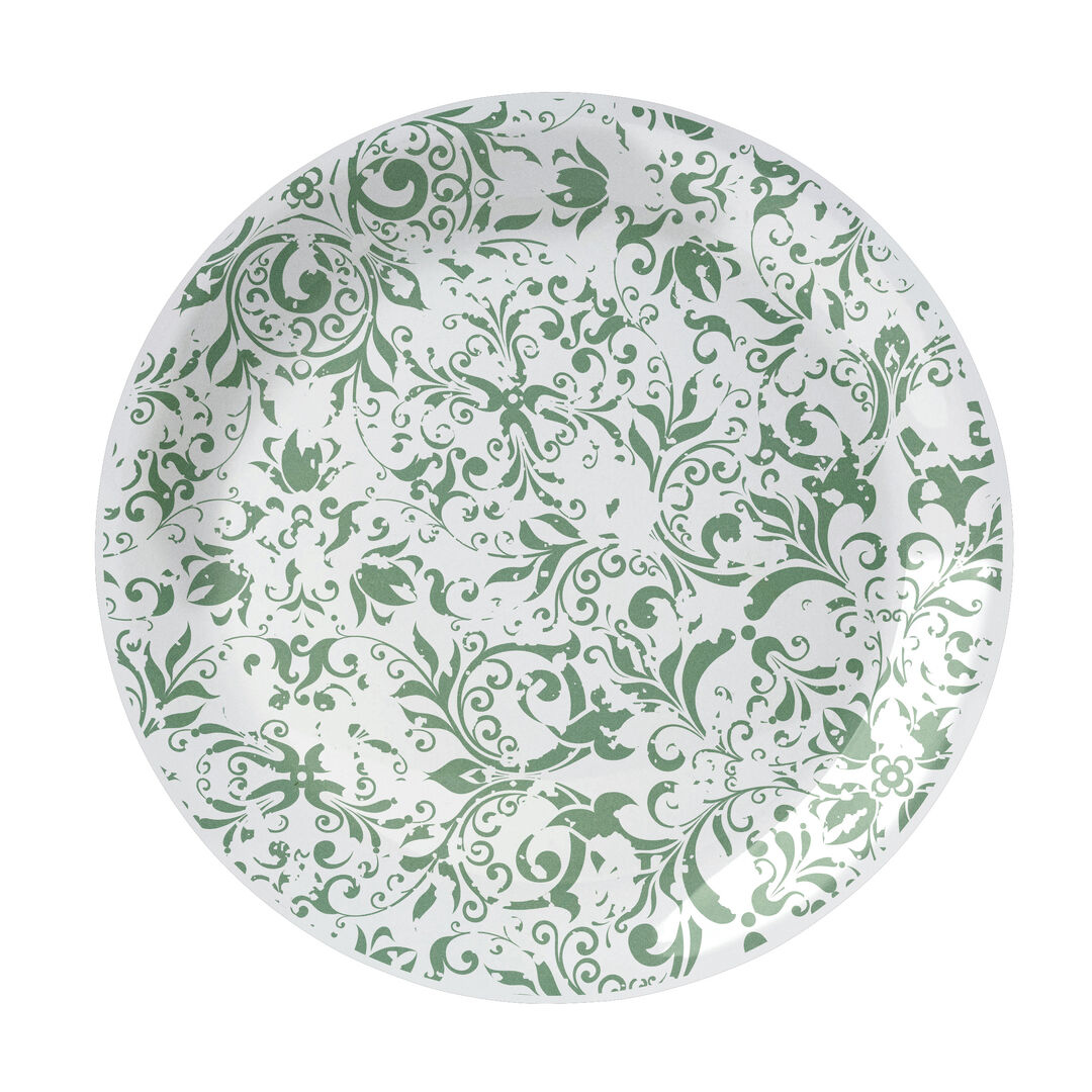 Ink Legacy Teal Coupe Plate 15.25cm (6"") Ceramic Plate Tableware Pack of 12