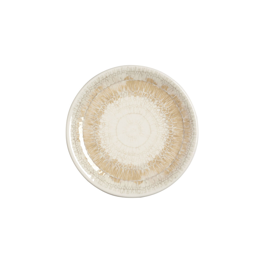 Petra Dune Coupe Plate 15.25cm (6"") Ceramic Plate Set Bar Tableware Pack of 12