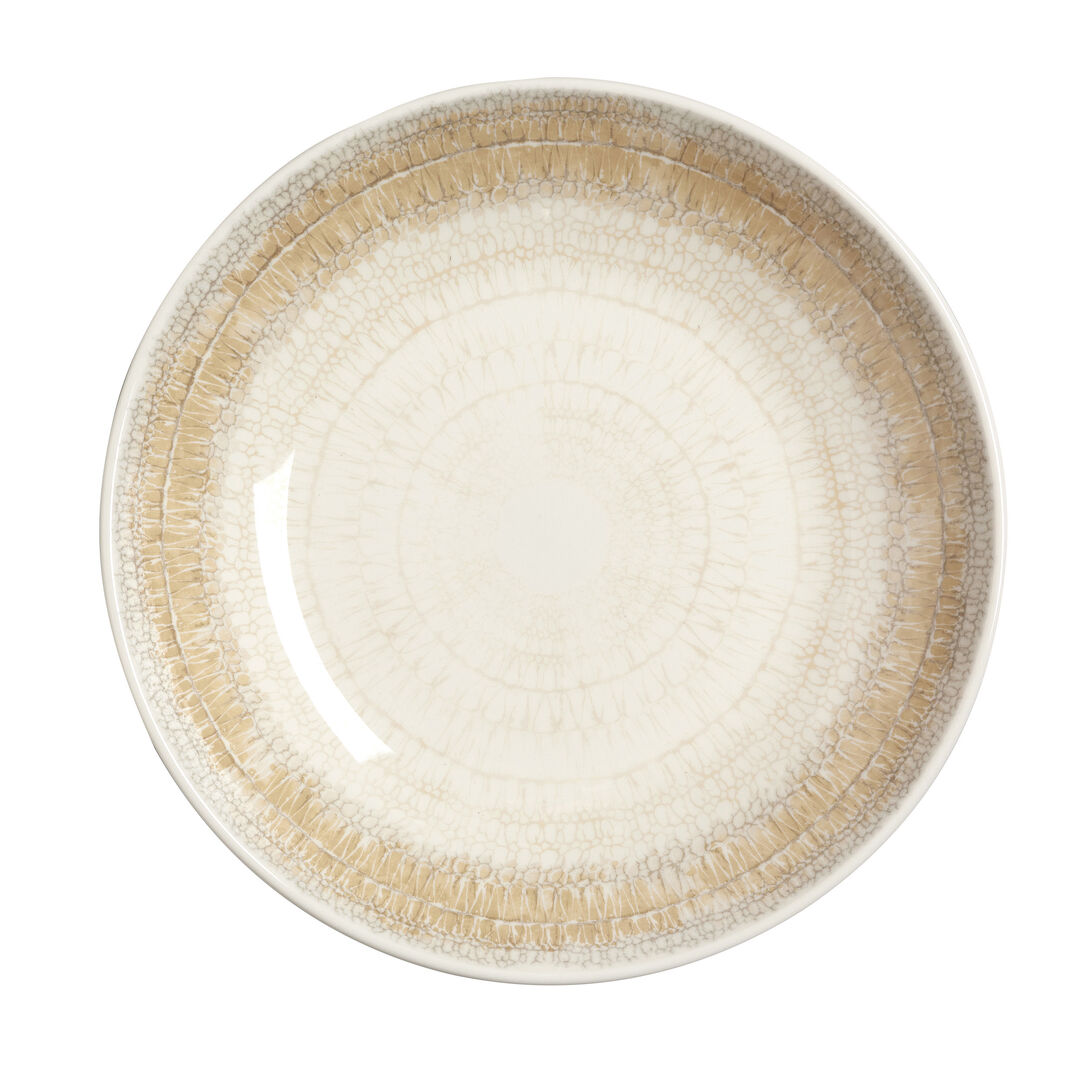 Petra Dune Coupe Bowl 25.5cm 120.25cl Ceramic Bowl Home Tableware Pack of 12
