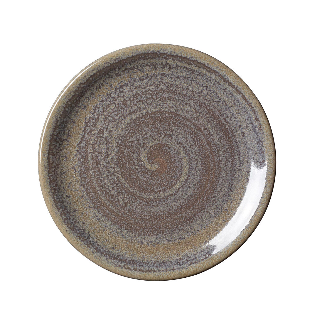 Revolution Granite Coupe Plate 15.25cm (6"") Ceramic Plate Tableware Pack of 12