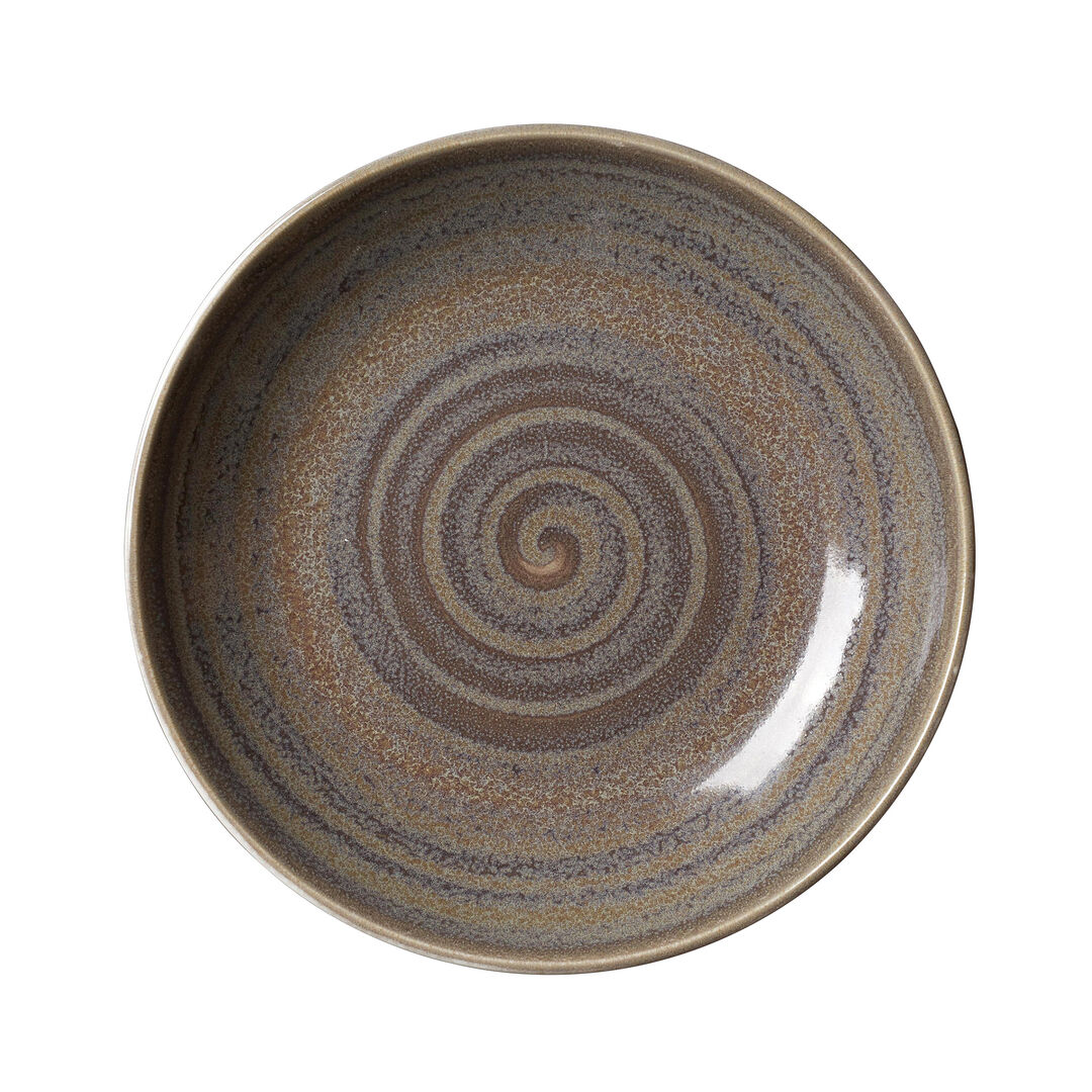 Revolution Granite Coupe Bowl 21.6cm 83.5cl Ceramic Bowl Tableware Pack of 12