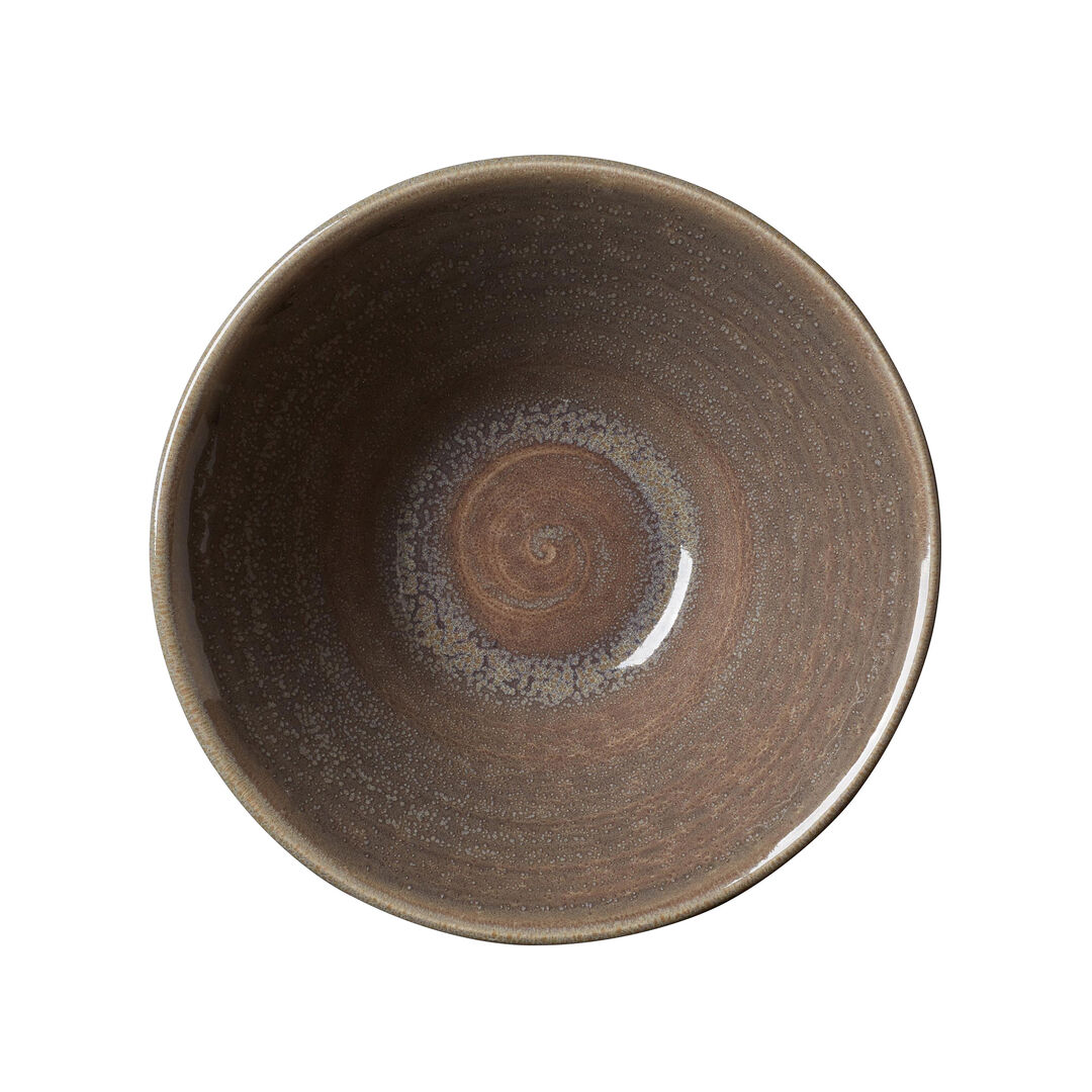 Scoop Bowl 16.5cm 26.75cl - Ceramic Revolution Granite Bowl Tableware Pack of 12