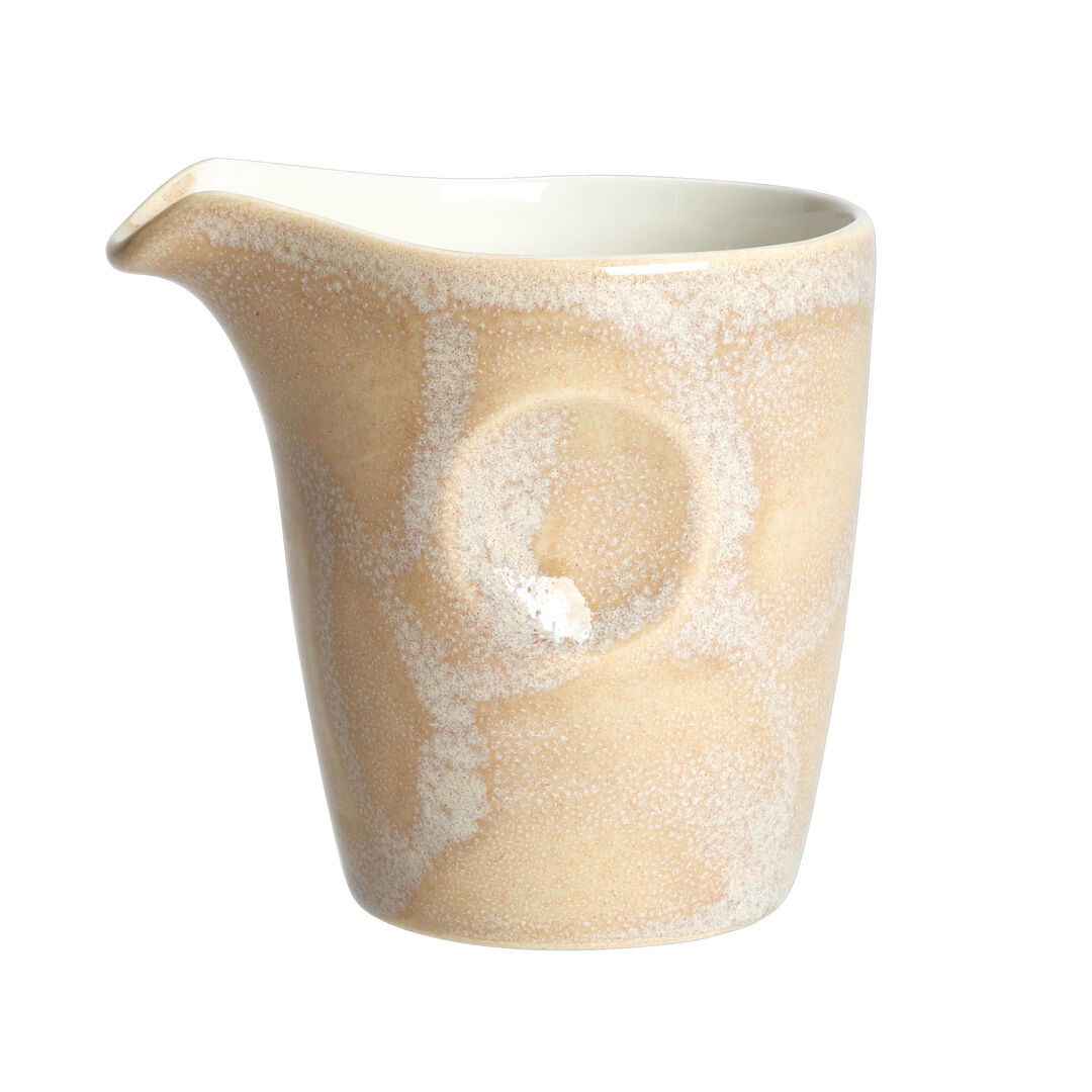 Revolution Sandstone Pourer 8.5cl (3oz) Ceramic Pourer Set Tableware Pack of 12