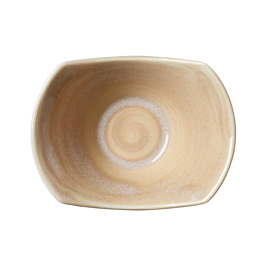 Revolution Sandstone Scoop Bowl 16.5cm 26.75cl Ceramic Tableware Pack of 12