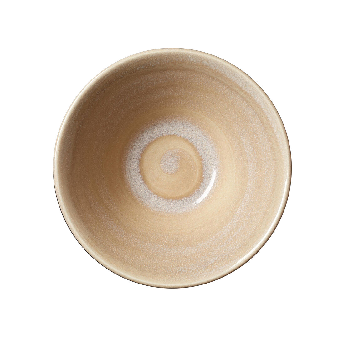 Revolution Sandstone Essence Bowl 16.5cm 58.5cl Ceramic Tableware Pack of 12