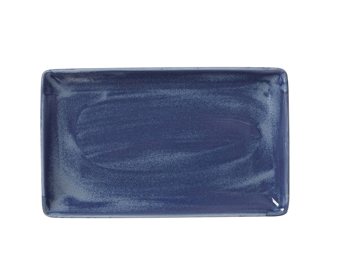 Revolution Bluestone Rectangle One 27 x 16.75cm Ceramic Tableware Pack of 6