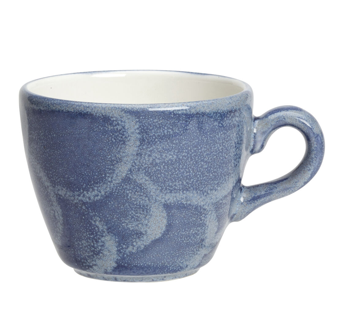 Revolution Bluestone Liv Cup 8.5cl (3oz) Ceramic Cup Set Tableware Pack of 12