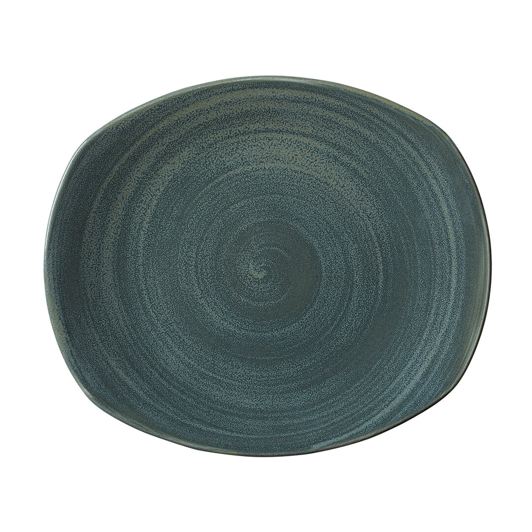Revolution Jade Spice Plate 30.5cm (12"") Ceramic Plate Tableware Pack of 12