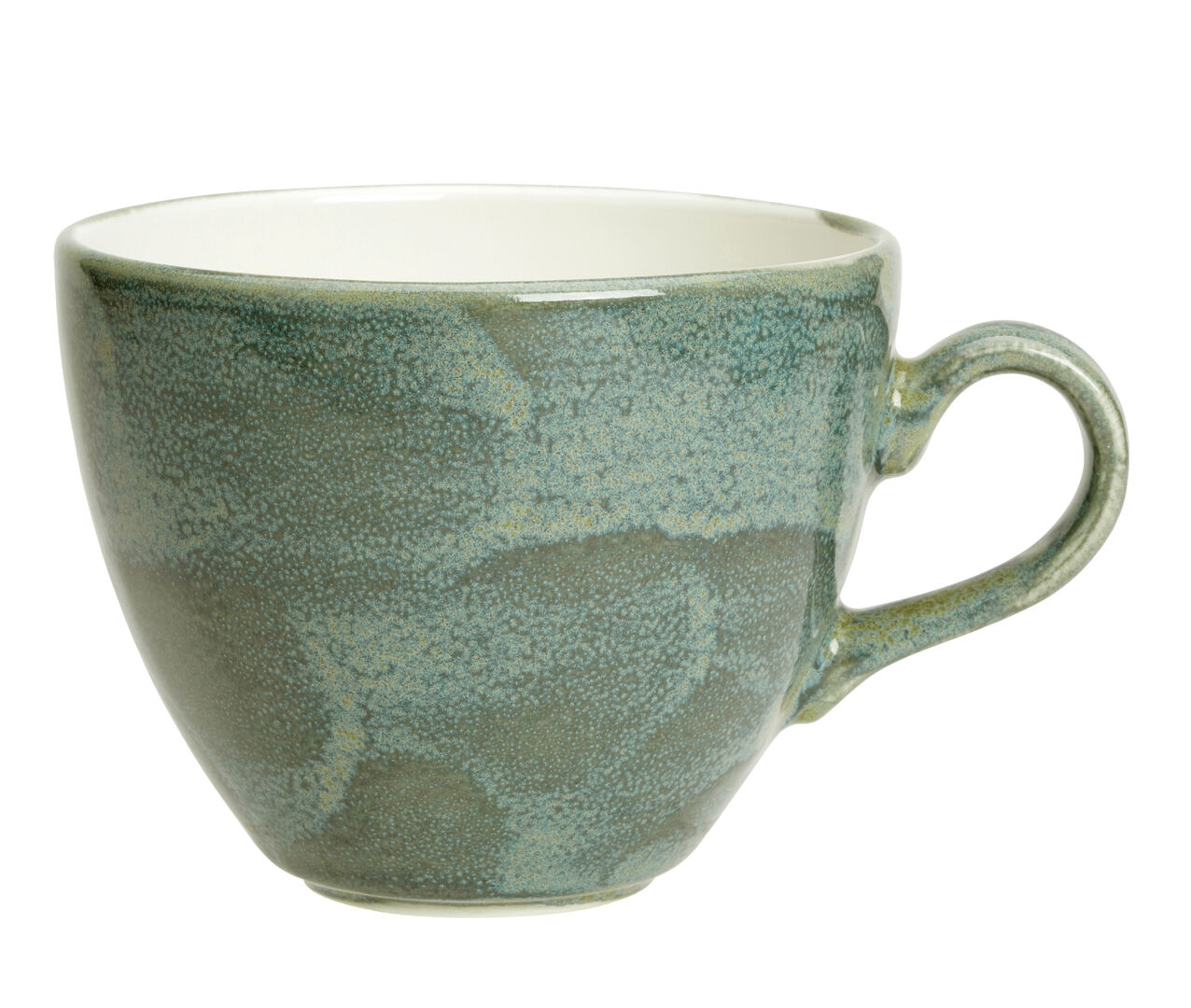 Revolution Jade Liv Cup 35cl (12oz) Ceramic Cup Set Home Tableware Pack of 12