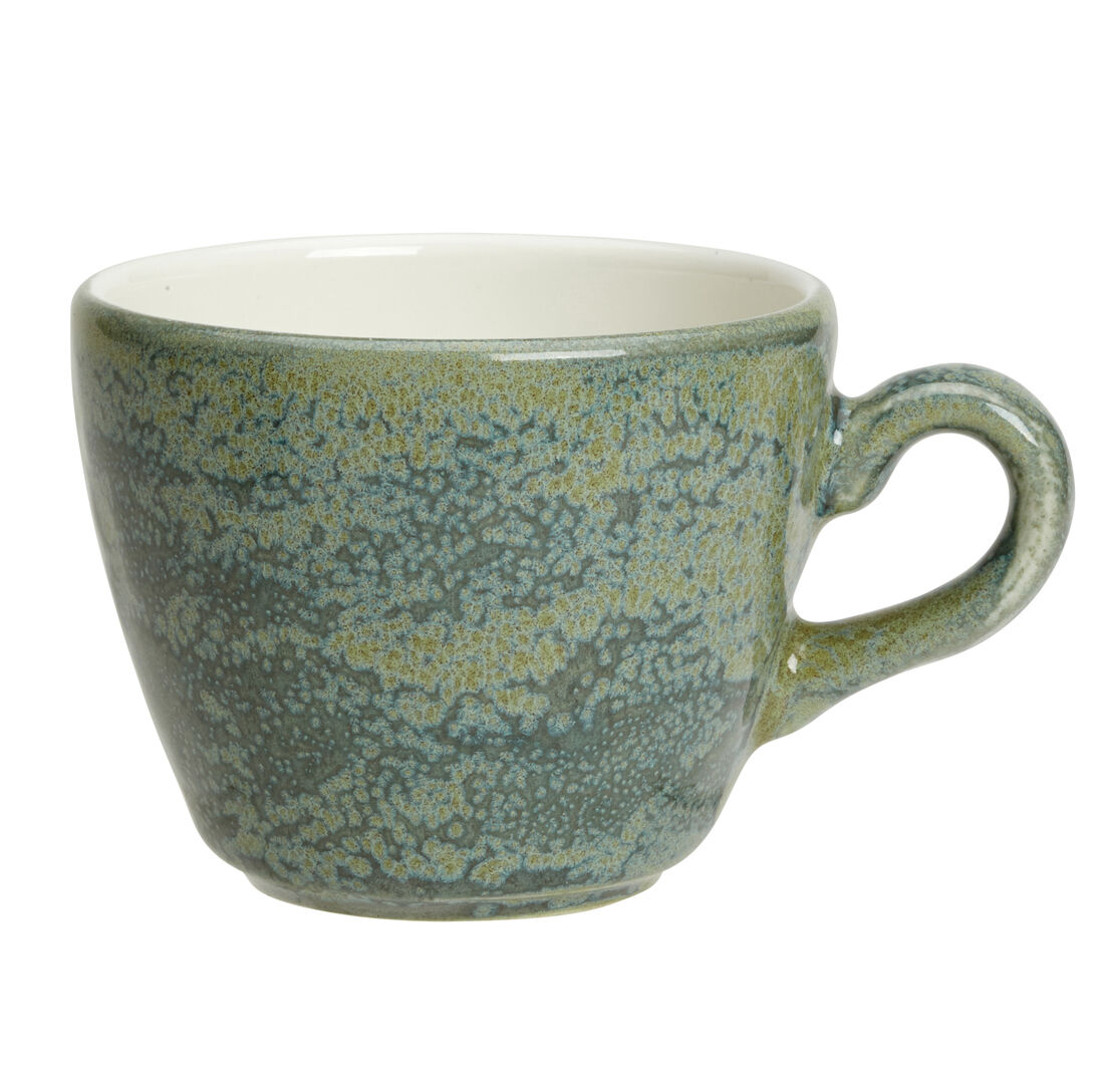 Revolution Jade Liv Cup 8.5cl (3oz) Ceramic Cup Set Home Tableware Pack of 12