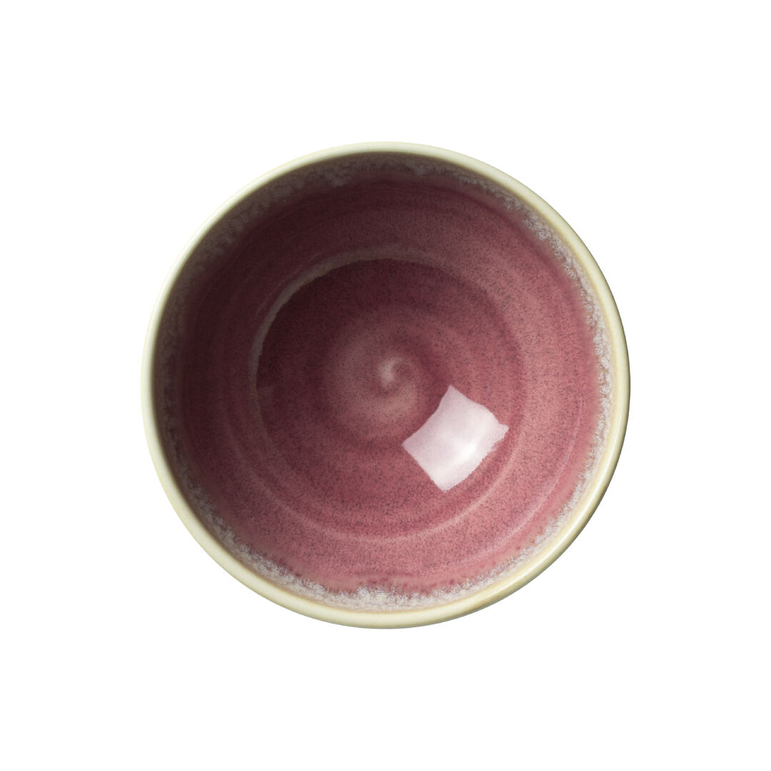 Aurora Vesuvius Rose Quartz Tulip Bowl 14cm 51.43cl Ceramic Bowl Pack of 12