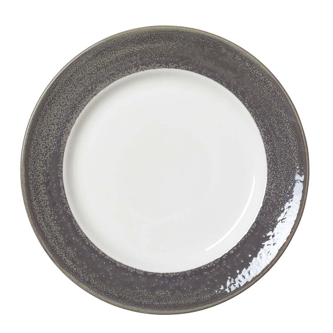 Revolution Edge Granite Harmony Plate 27cm Ceramic Plate Tableware Pack of 12