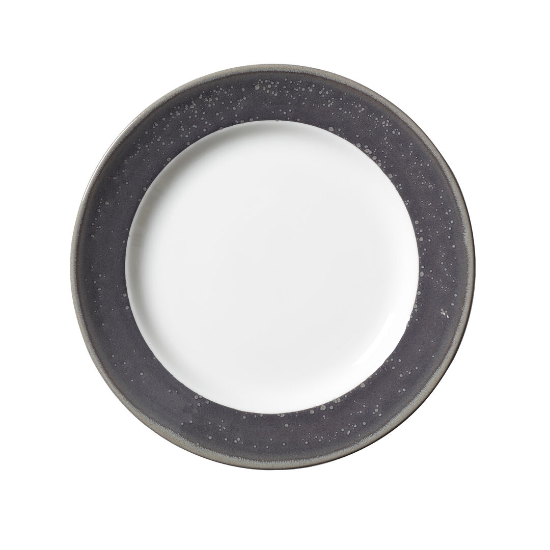 Revolution Edge Granite Harmony Plate 20.25cm (8"") Ceramic Tableware Pack of 12