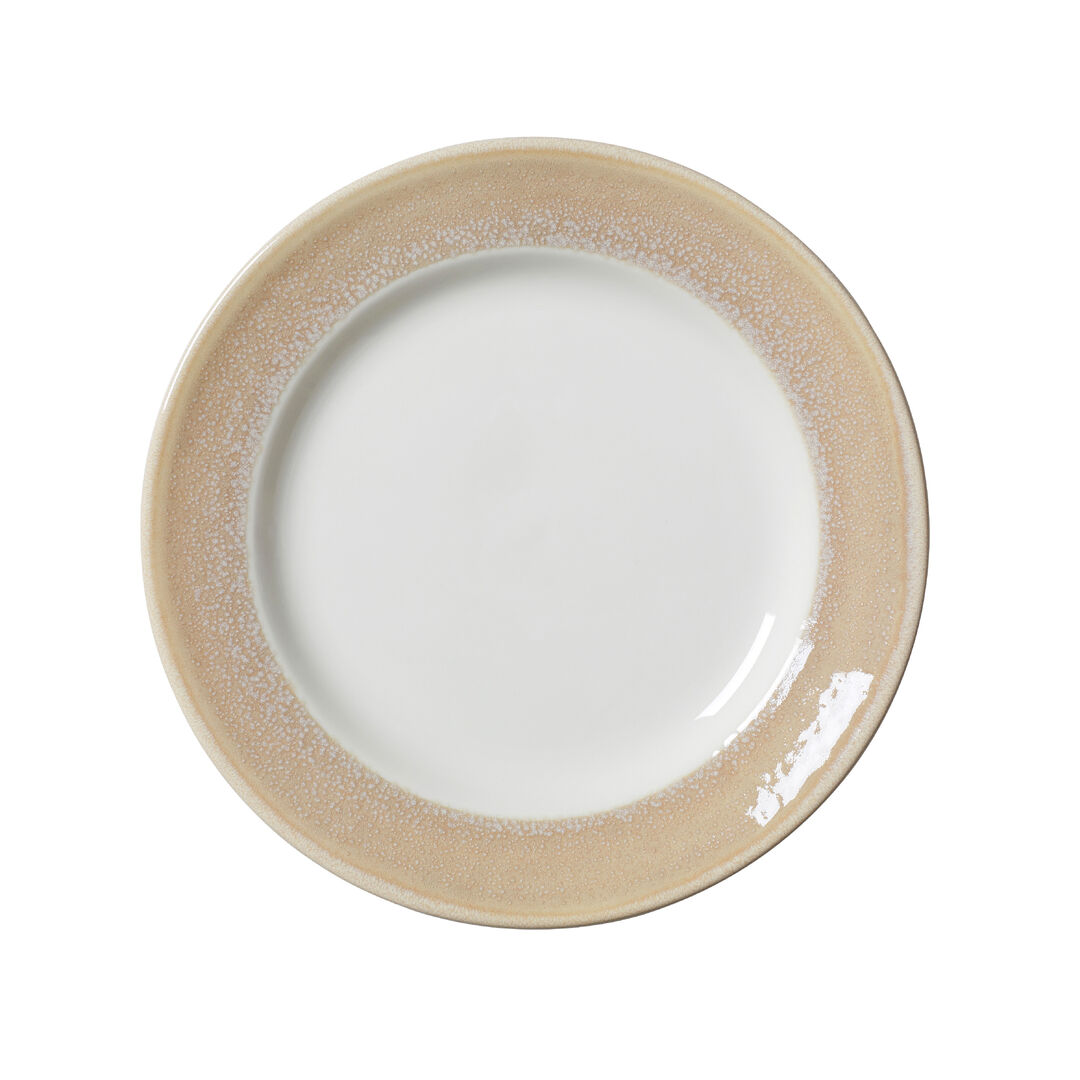 Revolution Edge Sandstone Harmony Plate 23cm (9"") Ceramic Plate Pack of 12