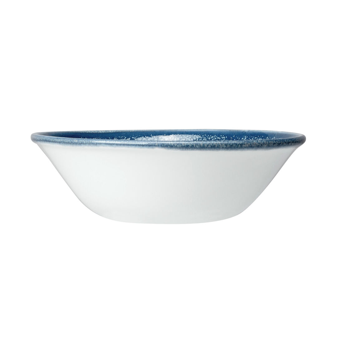 Revolution Edge Bluestone Oatmeal Bowl 16.5cm 51.5cl Ceramic Bowl Pack of 12