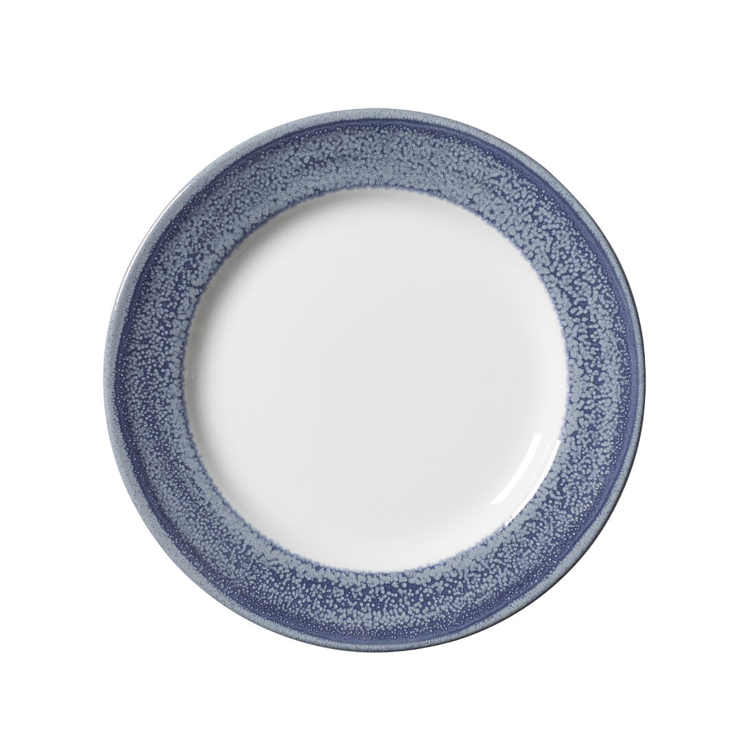 Revolution Edge Bluestone Harmony Plate 23cm (9"") Ceramic Plate Pack of 12