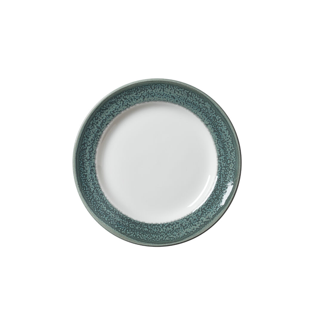 Revolution Edge Jade Harmony Plate 16.5cm (6 1/2"") Ceramic Plate Pack of 12