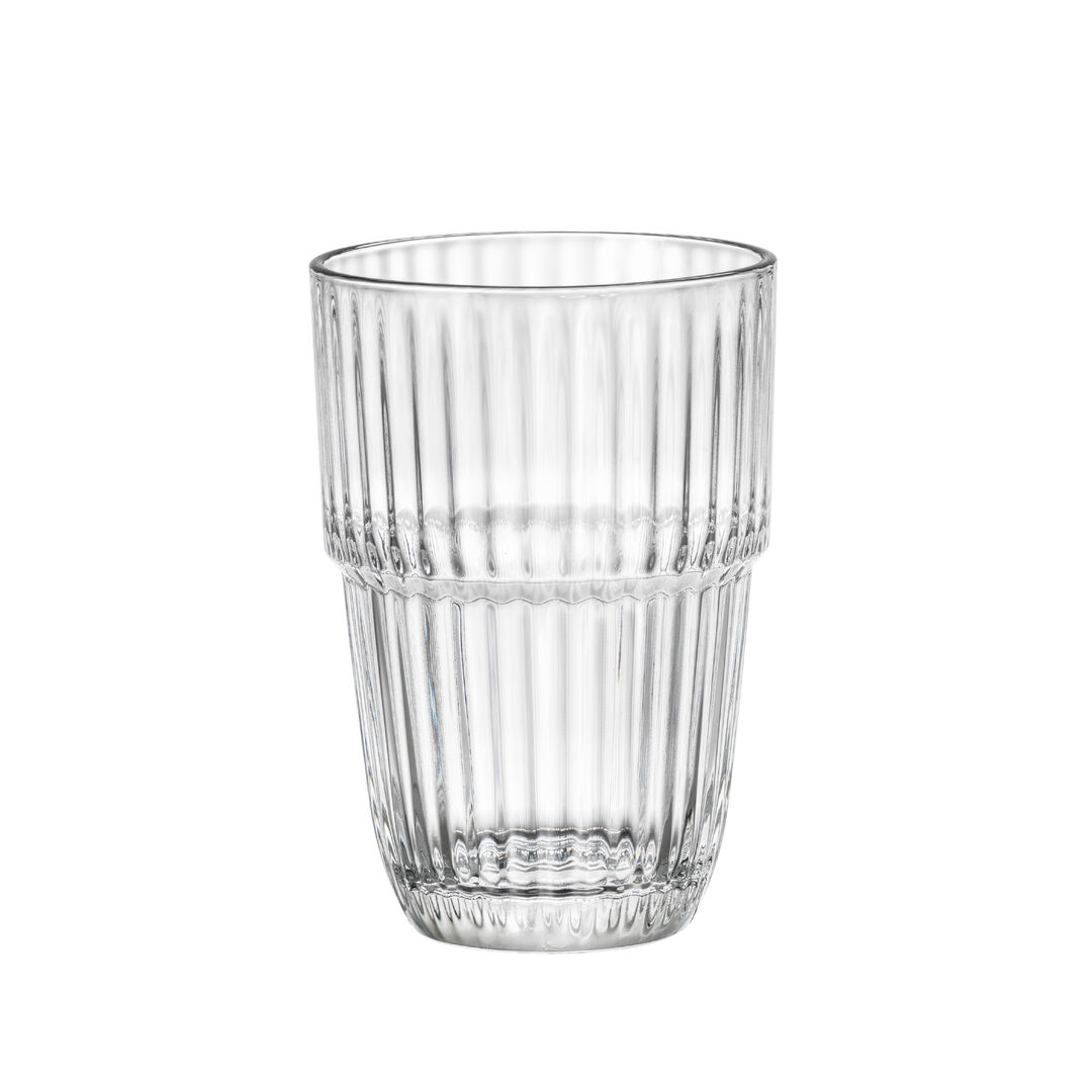 Barshine Long Drink 12.07cm H 38cl Clear Glass Tumbler Glassware Pack of 24