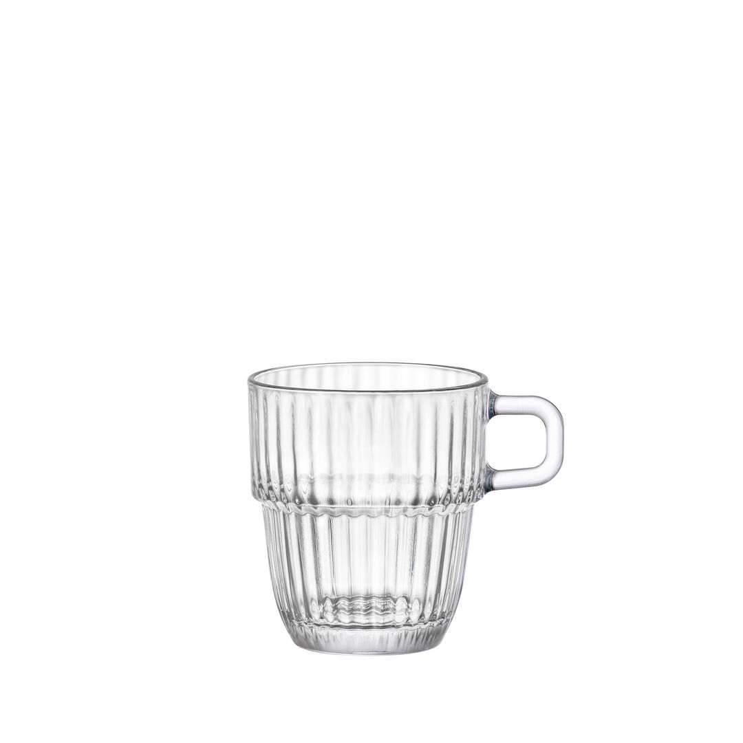 Barshine Double Espresso 7.94cm H 18.5cl Clear Espresso Bar Glassware Pack of 12