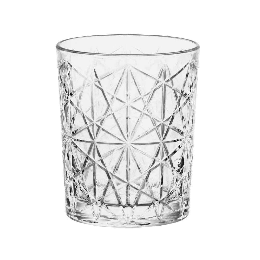 Lounge DOF 10.8cm H 39cl Drinking Glass Clear Tumbler Set Glassware Pack of 24
