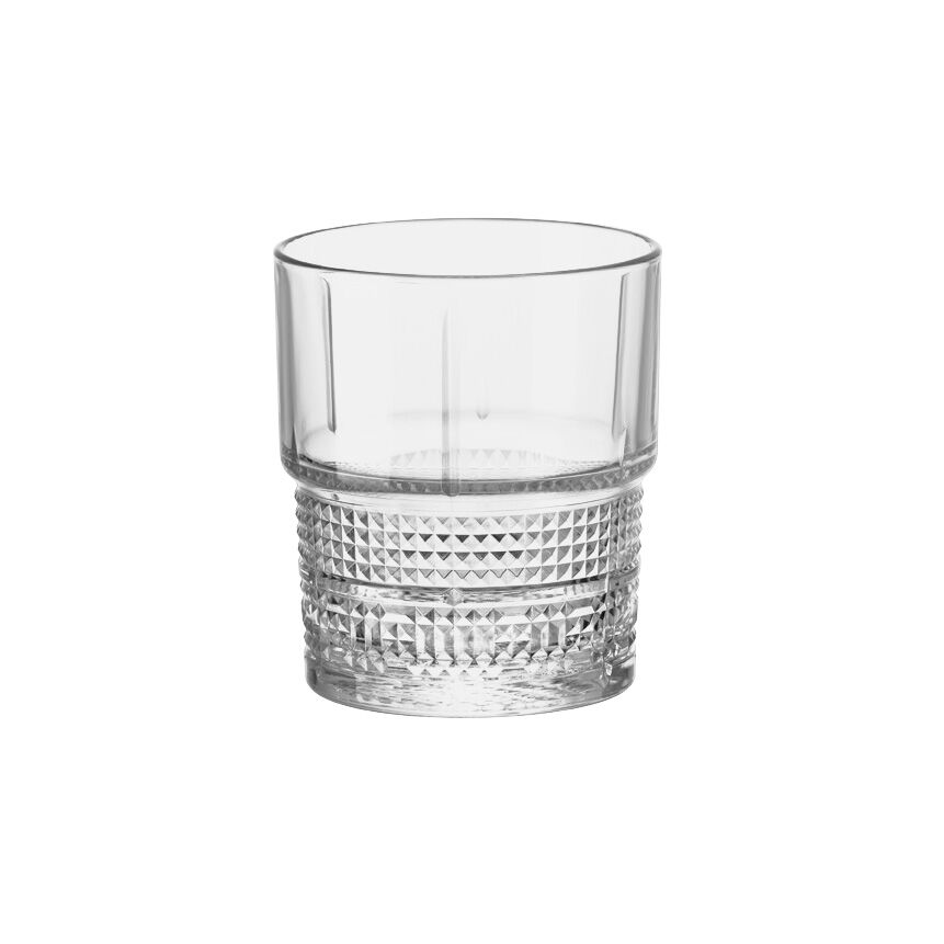 Novecento DOF 10.16cm H 37cl Drinking Glass Clear Tumbler Glassware Pack of 24