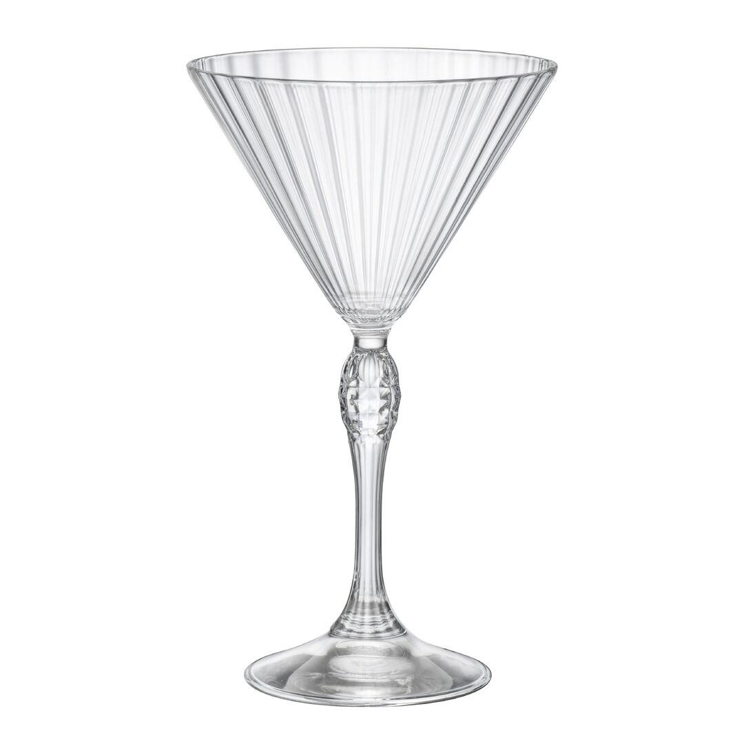 America 20s Martini 18.42cm H 25cl Clear Glassware Drinking Martini Pack of 12