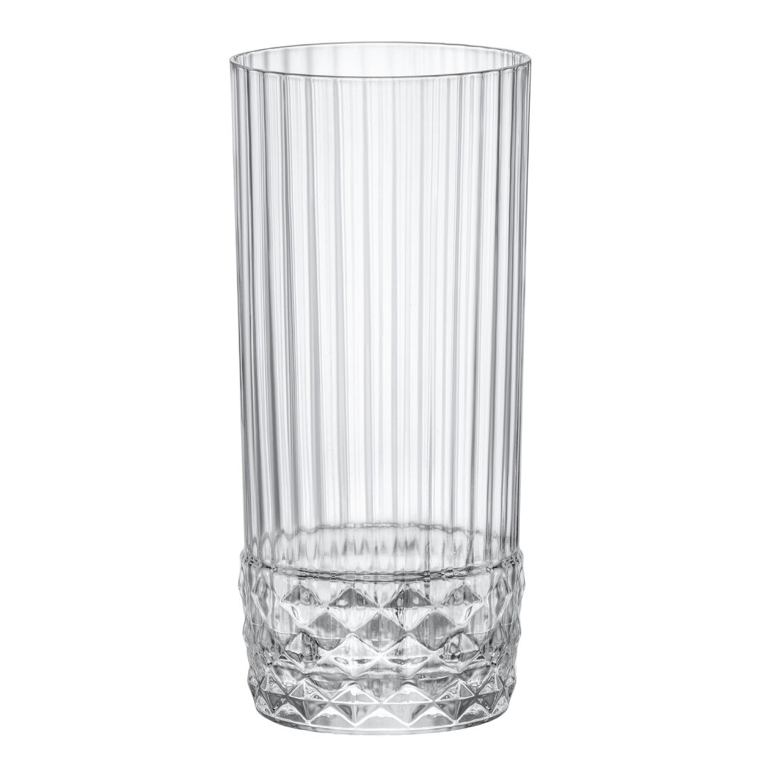 America 20s Cooler 15.88cm H 48cl Drinking Clear Tumbler Glassware Pack of 12