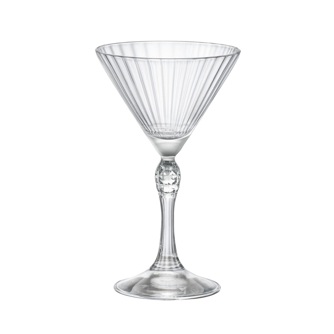 America 20s Martini Small 15.88cm H 15.5cl Clear Martini Glassware Pack of 24