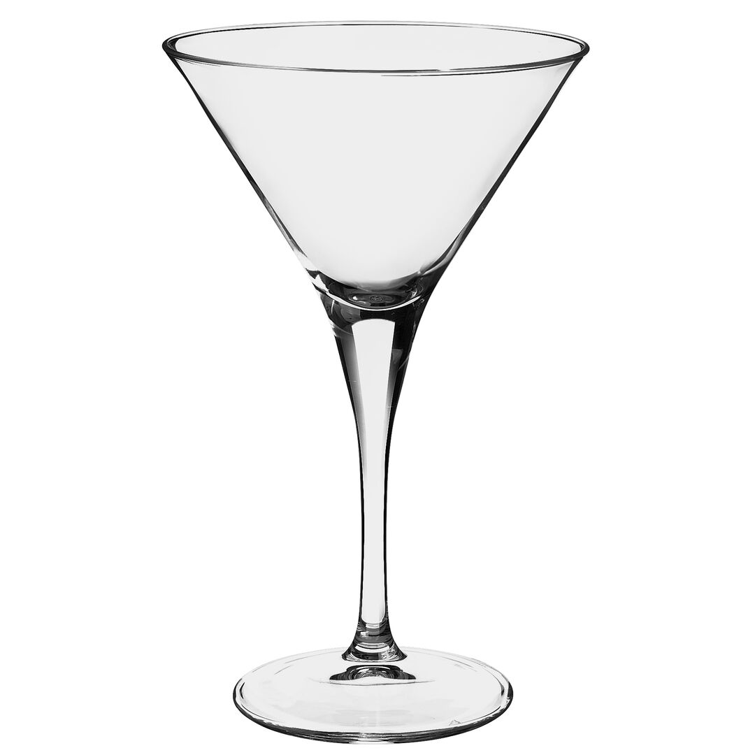 Ypsilon Martini 18.42cm H 24cl  Clear Martini Drinking Glassware Pack of 12